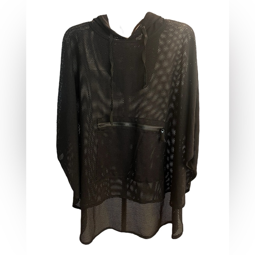 EUC Steve Madden Black Mesh Cover Up Size - One Size Fits Most
